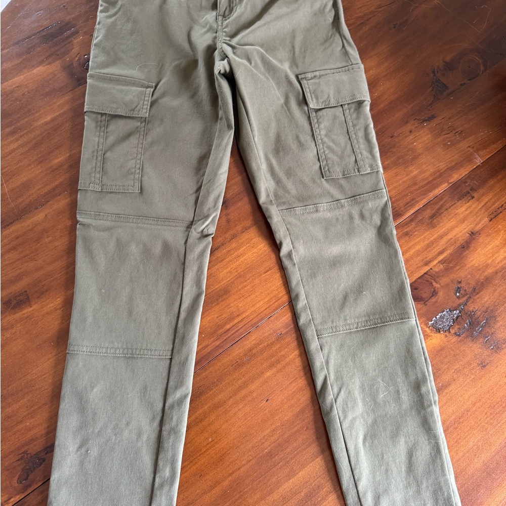 Prana Green Skinny Pants